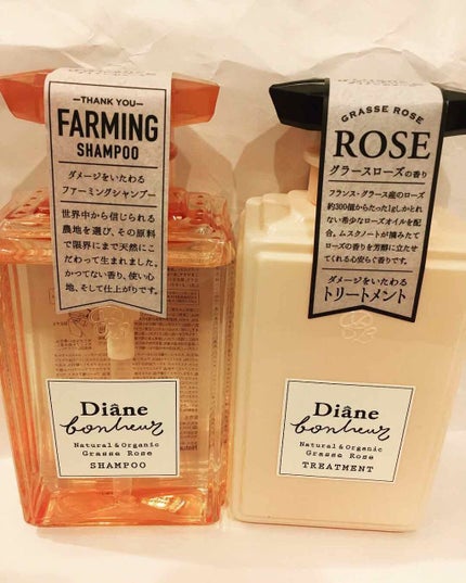 グラースローズの香り/シャンプー&トリートメント/ダイアン/市販シャンプーを使ったクチコミ(1枚目)