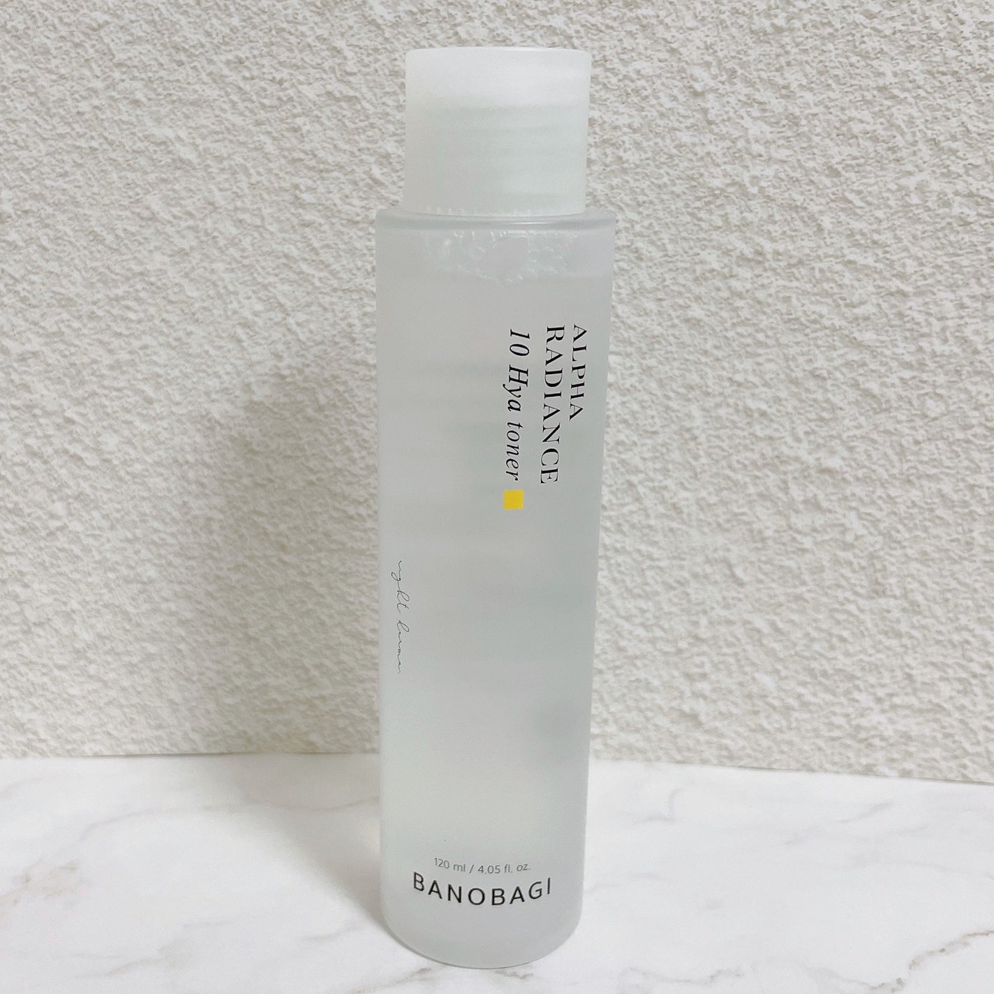 アルファラディアンス10ヒヤトナー/BANOBAGI/化粧水を使ったクチコミ(3枚目)