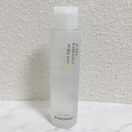 アルファラディアンス10ヒヤトナー/BANOBAGI/化粧水を使ったクチコミ(3枚目)