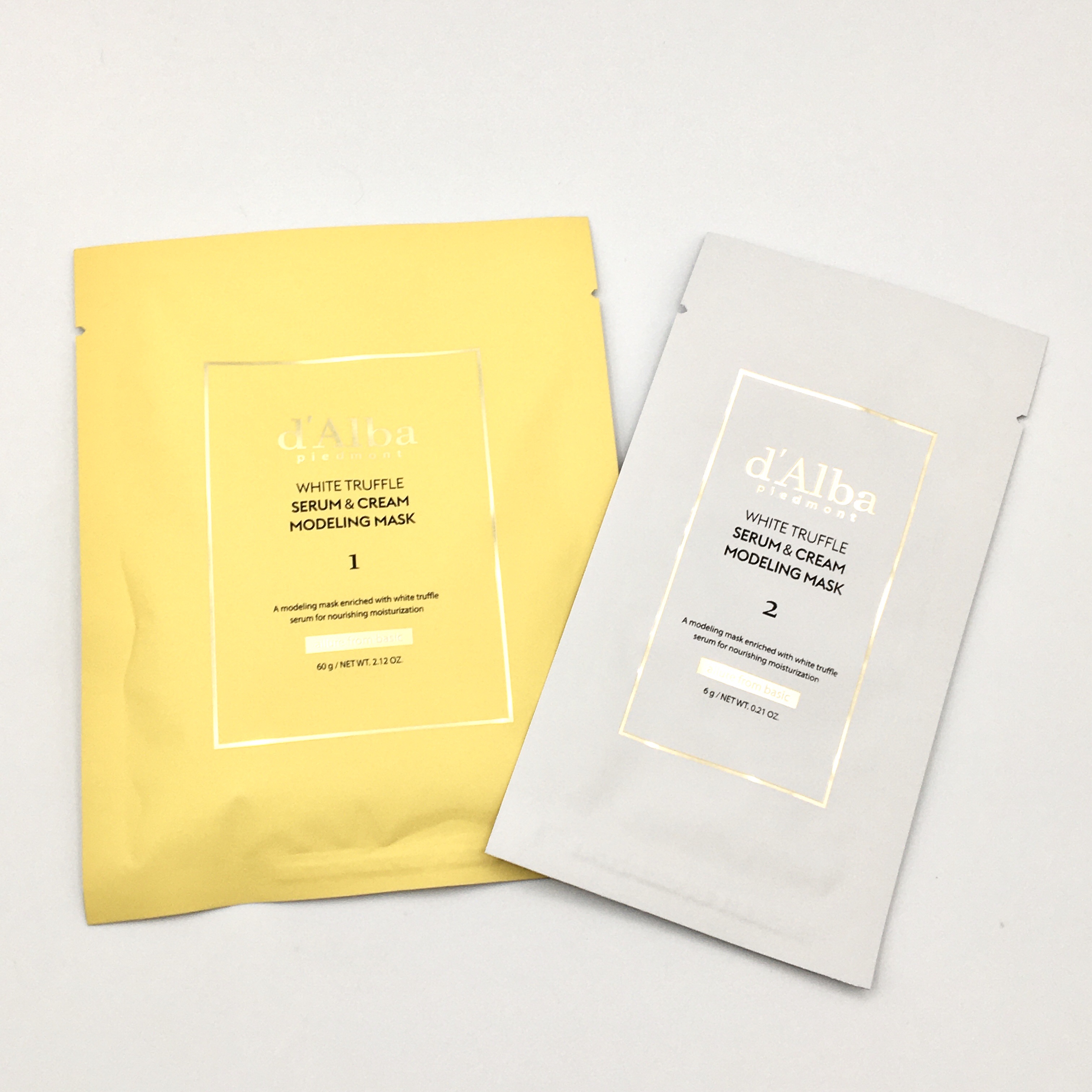 ホワイトトリュフセラムアンドクリームモデリングマスク/ダルバ/洗い流すパック・マスクを使ったクチコミ（2枚目）