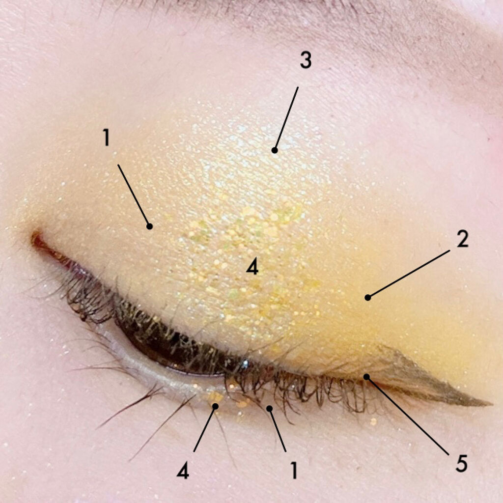 UH-HUH Honey/ColourPop/アイシャドウパレットを使ったクチコミ（3枚目）