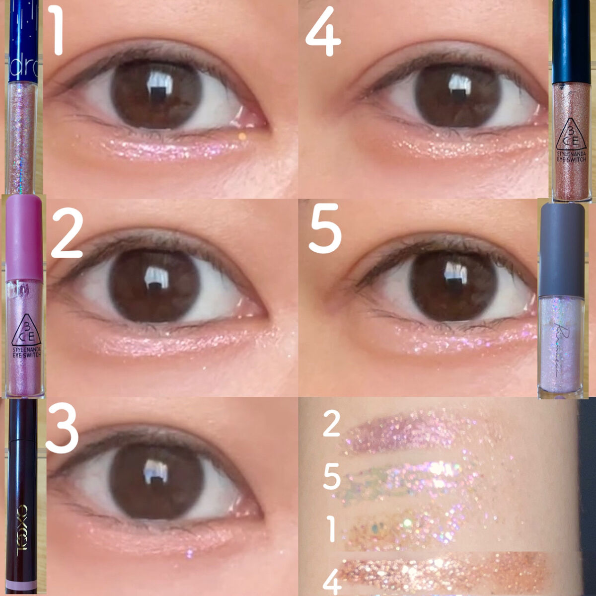 3CE アイスイッチ/3CE/グリッターを使ったクチコミ（2枚目）