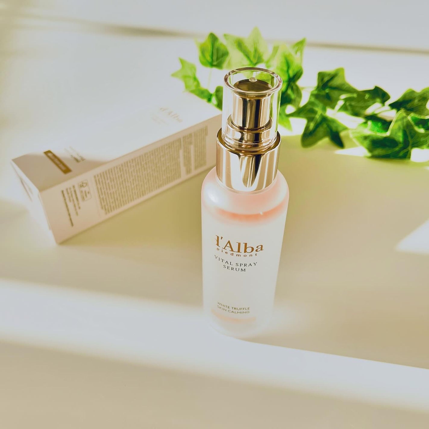 ダルバ ホワイトトリュフバイタルスプレーセラム/ダルバ/ミスト状化粧水を使ったクチコミ(1枚目)