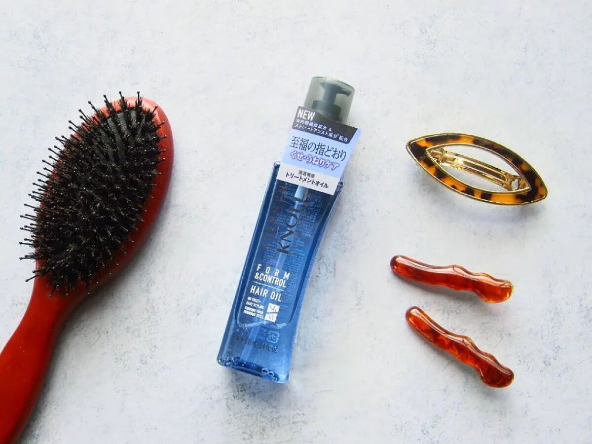 フォルムコントロール ヘアオイル Ｗ/スティーブンノル ニューヨーク/ヘアオイルを使ったクチコミ（3枚目）