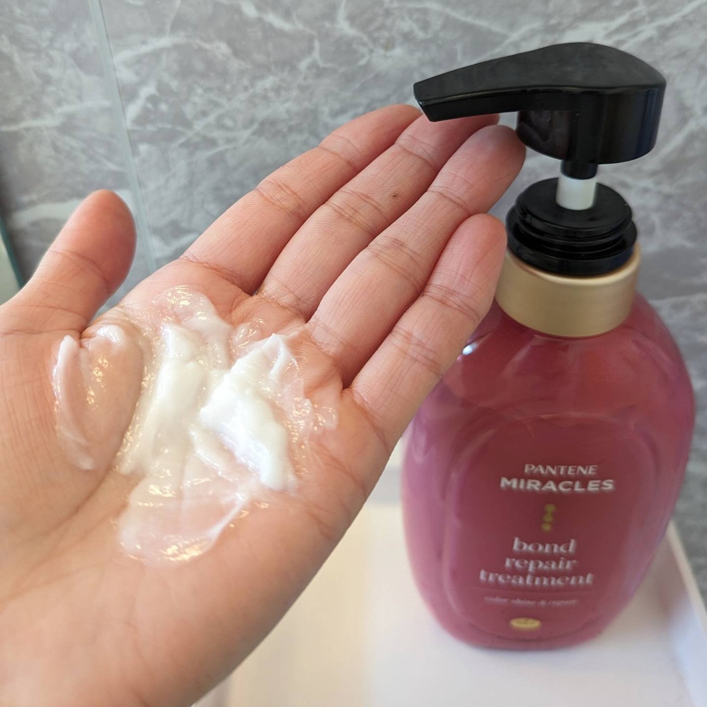 ボンド リペア (カラーシャイン & リペア) シャンプー & トリートメント/パンテーン/市販シャンプーを使ったクチコミ(6枚目)