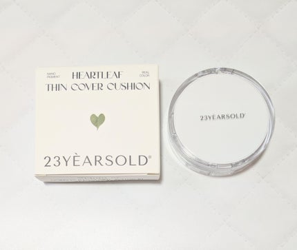 ハートリーフシーンカバークッション/23years old/クッションファンデーションを使ったクチコミ(2枚目)