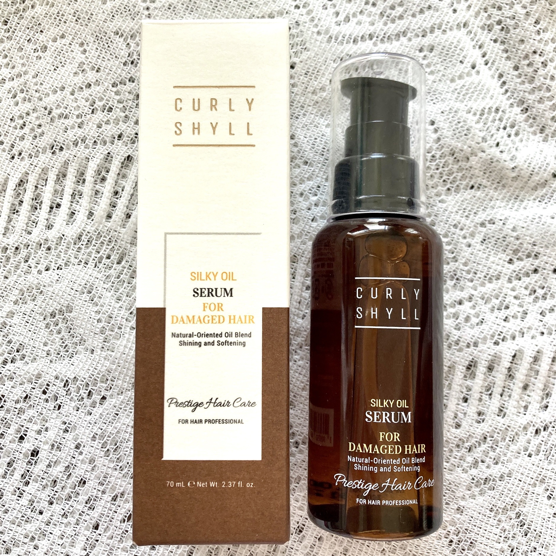 SILKY OIL SERUM/CULRY SHYLL/ヘアオイルを使ったクチコミ（3枚目）
