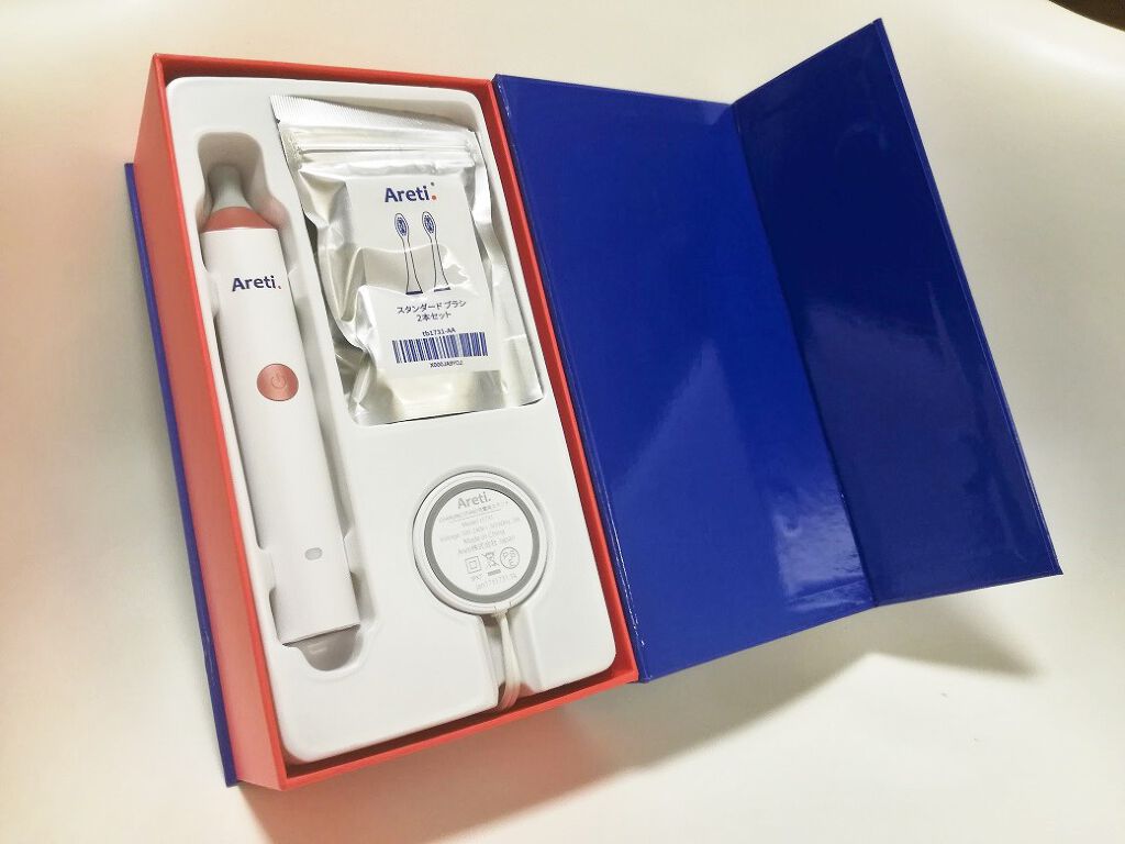 電動歯ブラシ プロフェッショナル ビューティーケア/Areti./電動歯ブラシを使ったクチコミ（1枚目）