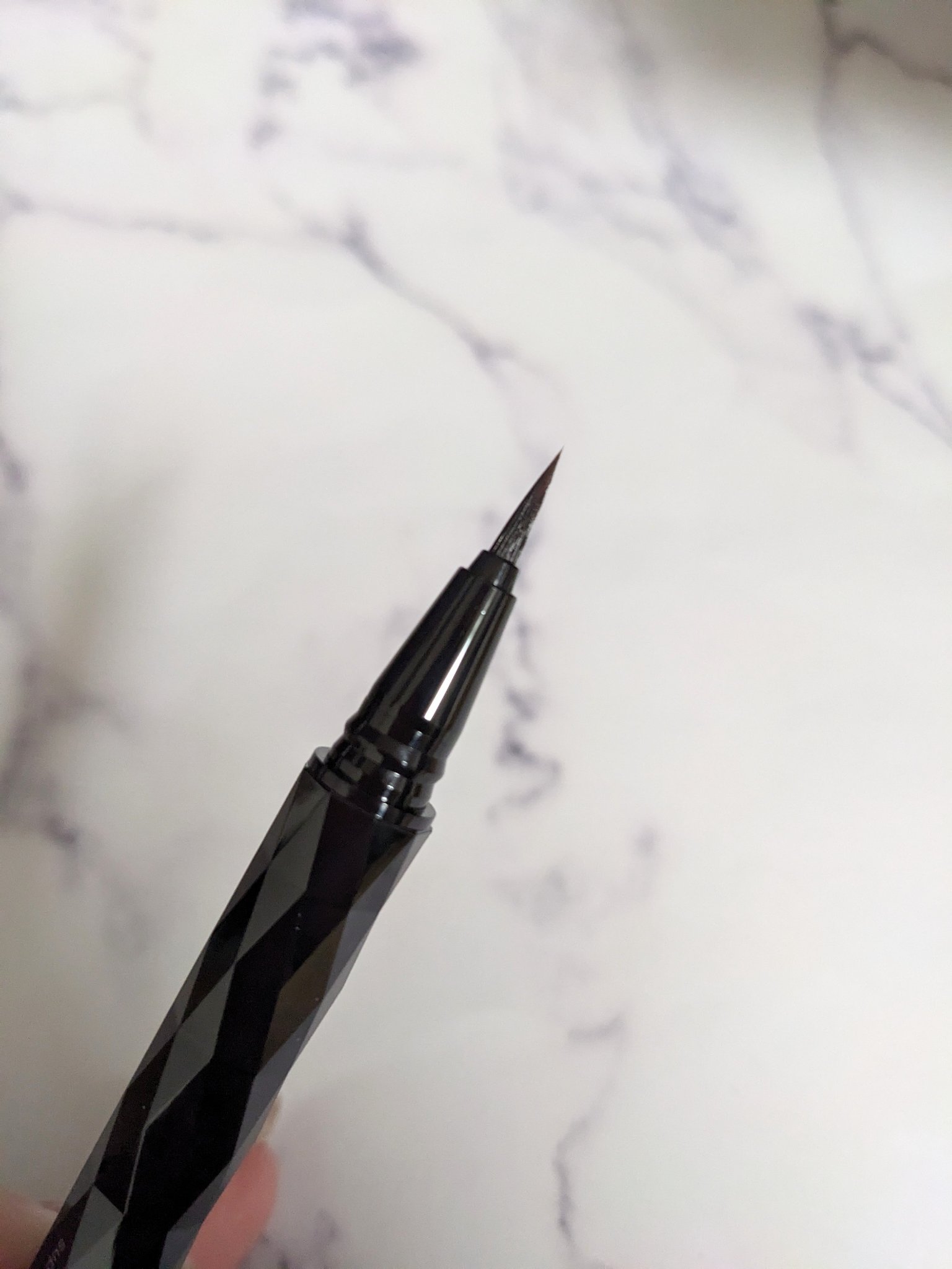 スーパーシャープライナーEX3.0 BR-2 ビターブラウン/KATE/リキッドアイライナーを使ったクチコミ（3枚目）