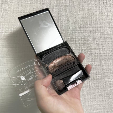 ブラシひと塗りシャドウN/オーブ/アイシャドウパレットを使ったクチコミ(1枚目)