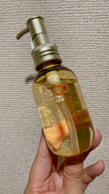 リペアショット＆EXモイスト 美容液オイル ミモザの香り/エイトザタラソ/ヘアオイルを使ったクチコミ（1枚目）