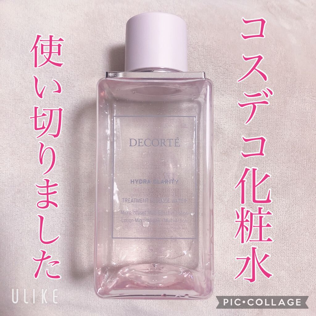 イドラクラリティ　薬用 トリートメント エッセンス ウォーター/DECORTÉ/化粧水を使ったクチコミ（1枚目）