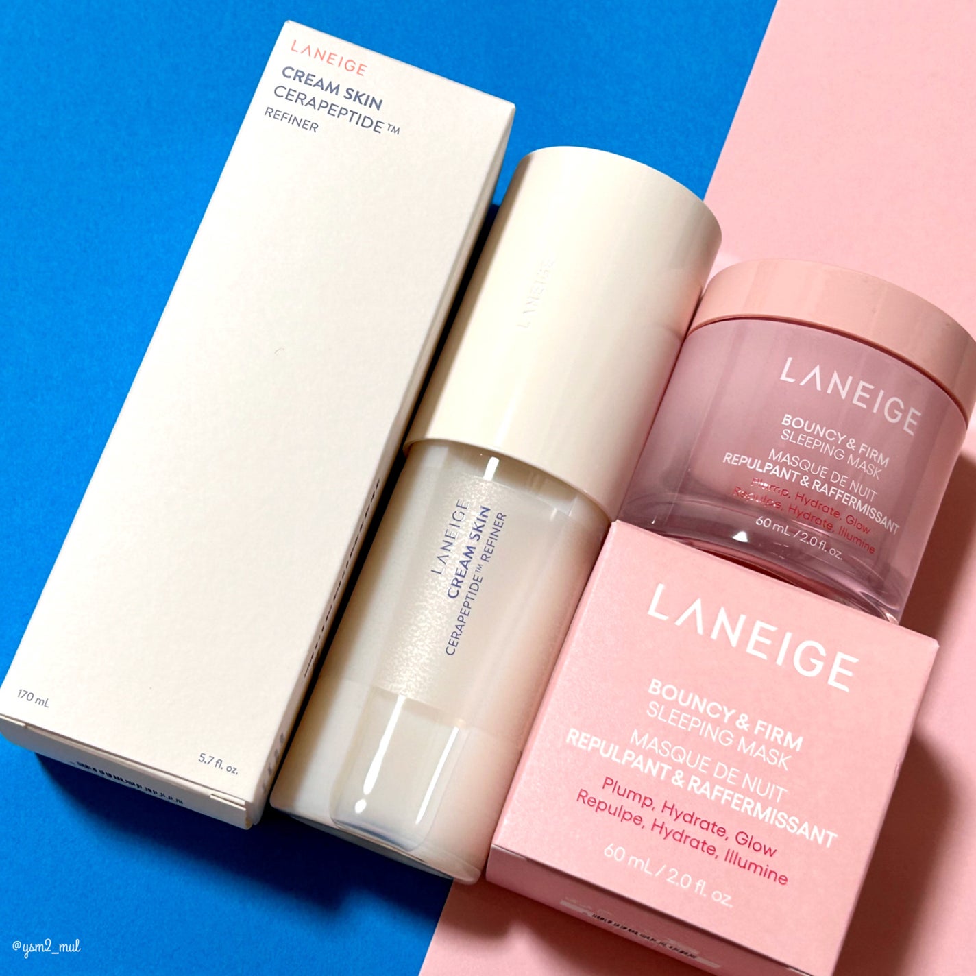 バウンシースリーピングマスク/LANEIGE/フェイスクリームを使ったクチコミ(7枚目)