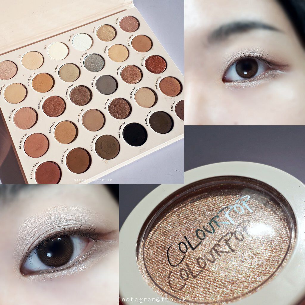 ストーンコールドフォックスシャドウパレット/ColourPop/アイシャドウパレットを使ったクチコミ（1枚目）