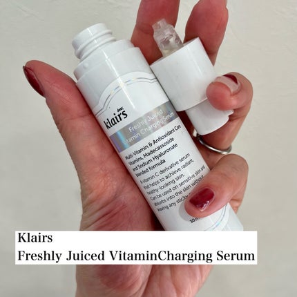 フレッシュリージュースドビタミンチャージングセラム(30ml)/Klairs/美容液を使ったクチコミ(2枚目)