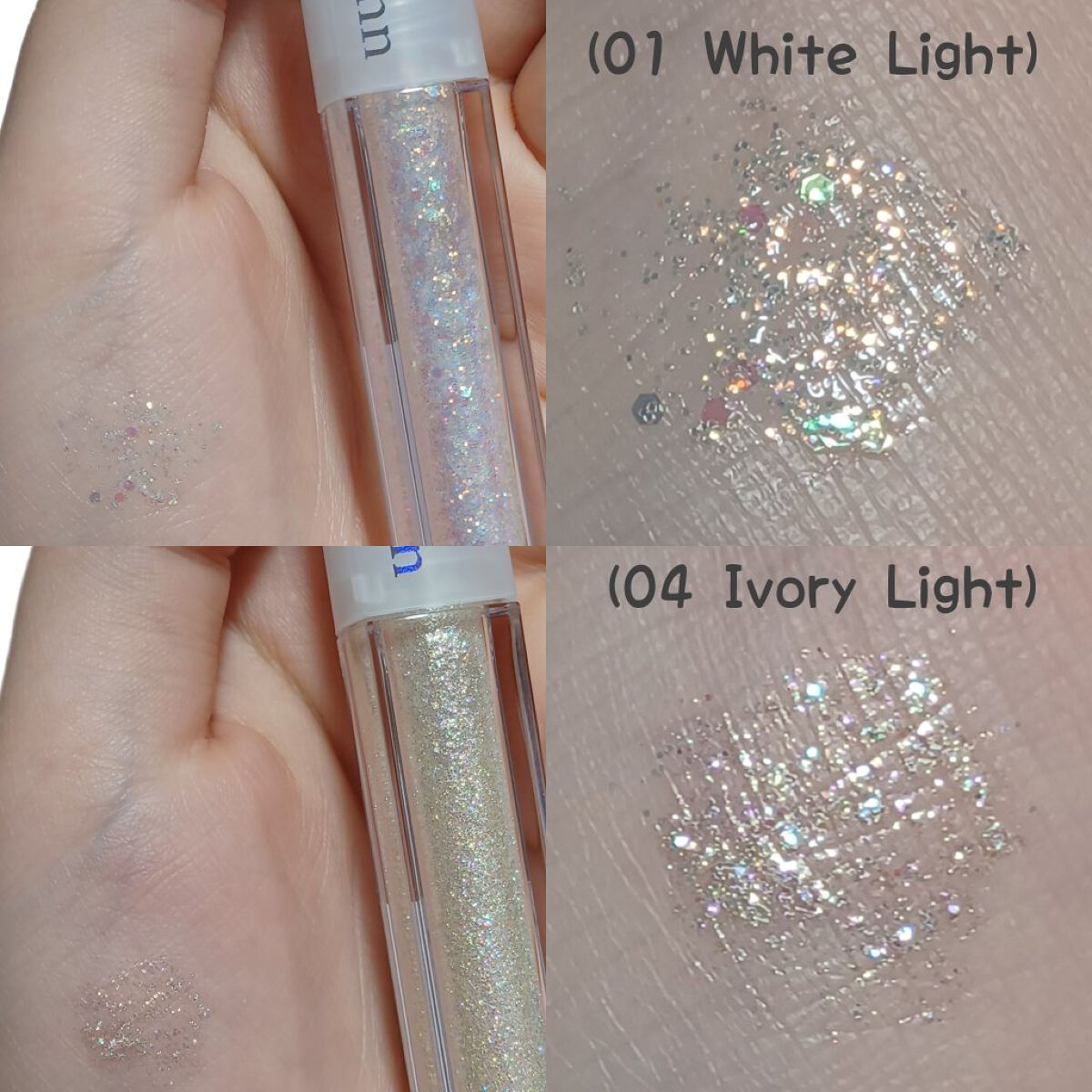 ライトキャッチャーリキッドグリッター/Flynn/グリッターを使ったクチコミ（3枚目）