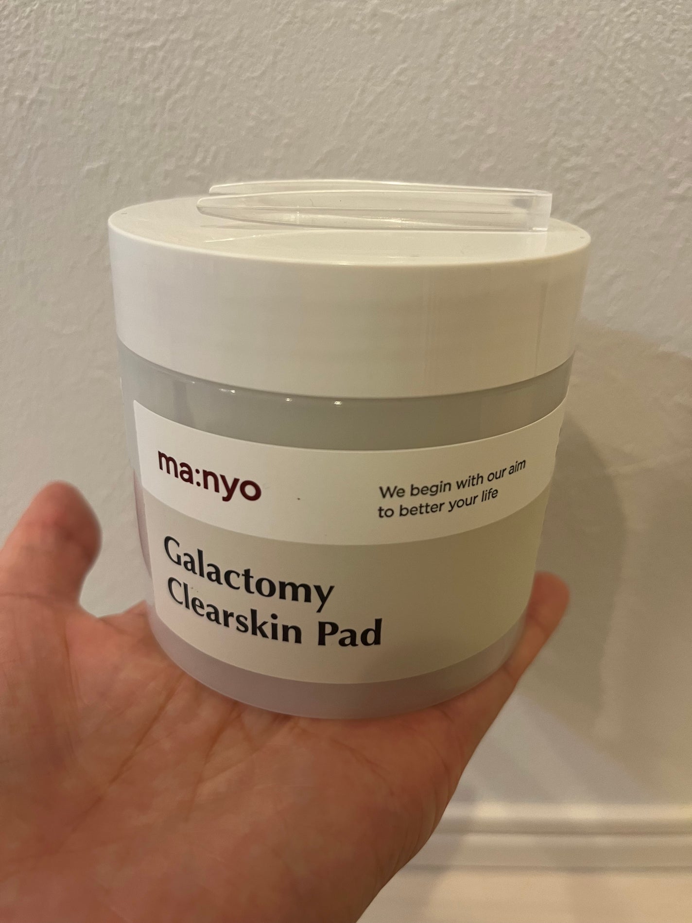 ガラクトミークリアスキンパッド/manyo/トナーパッドを使ったクチコミ(5枚目)