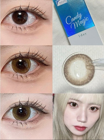 candymagic1day(キャンディーマジックワンデー)/candy magic/ワンデー(1DAY)カラコンを使ったクチコミ(3枚目)