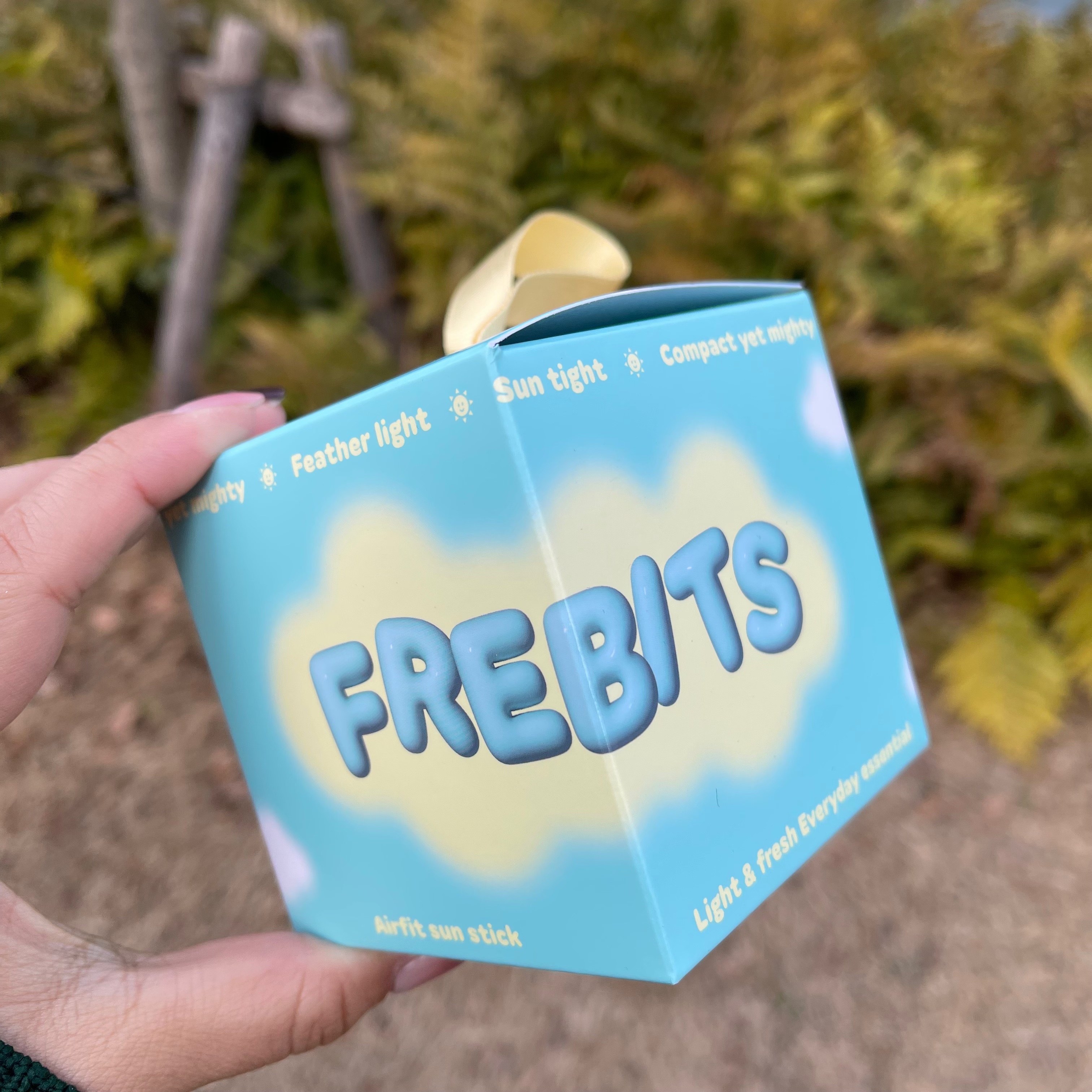 Air fit Sunstick/FREBITS/日焼け止めスティックを使ったクチコミ（3枚目）