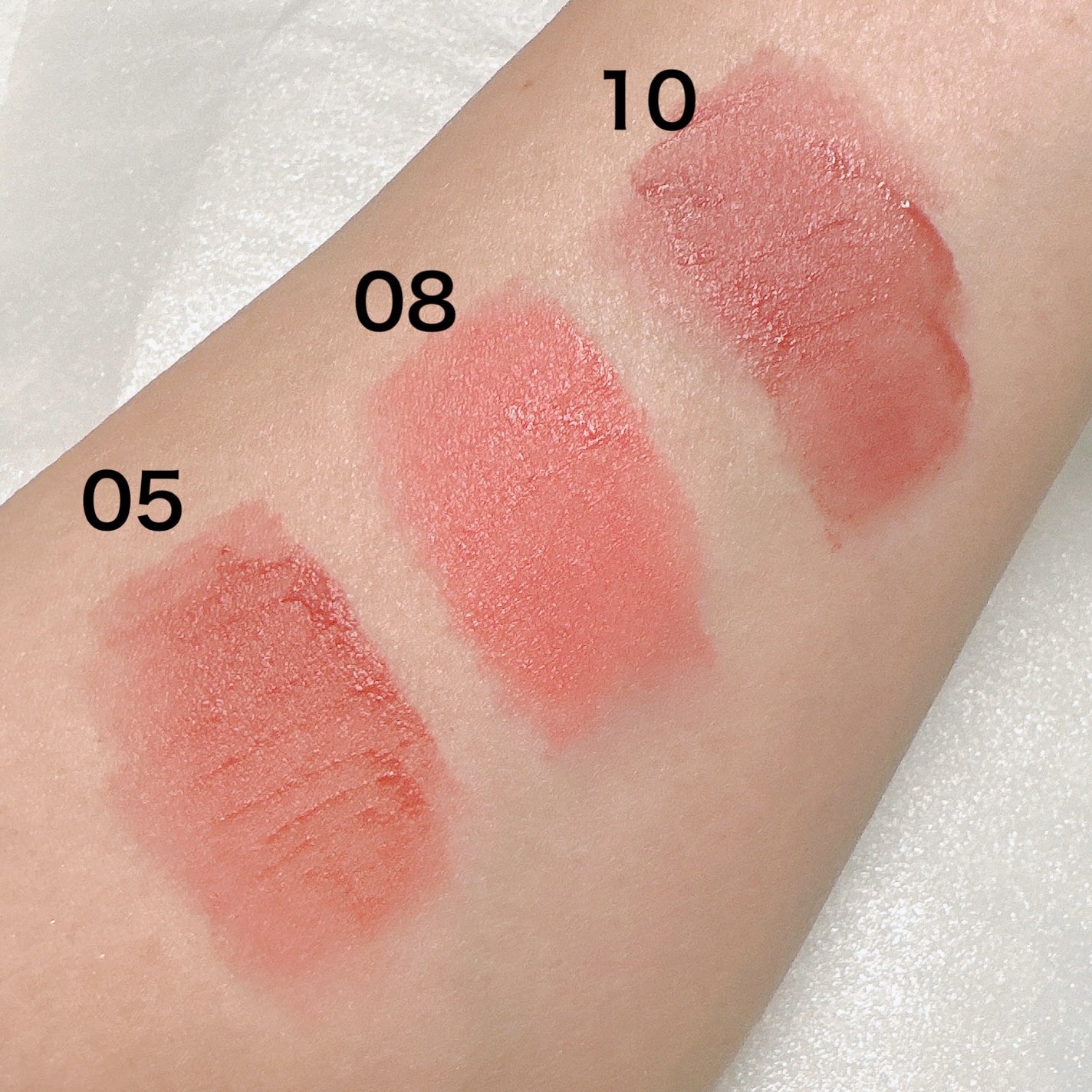 グラッセリップティント/mude/リップティントを使ったクチコミ(3枚目)