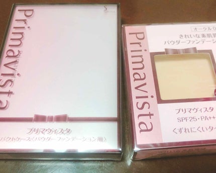 くずれにくい きれいな素肌質感パウダーファンデーション/プリマヴィスタ/パウダーファンデーションを使ったクチコミ(1枚目)