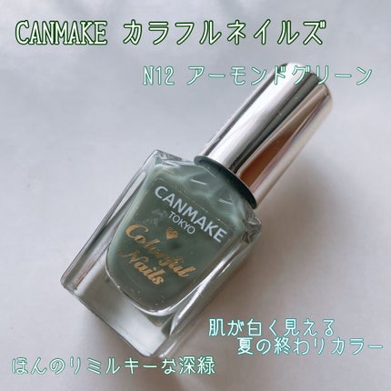 カラフルネイルズ/キャンメイク/マニキュアを使ったクチコミ(1枚目)