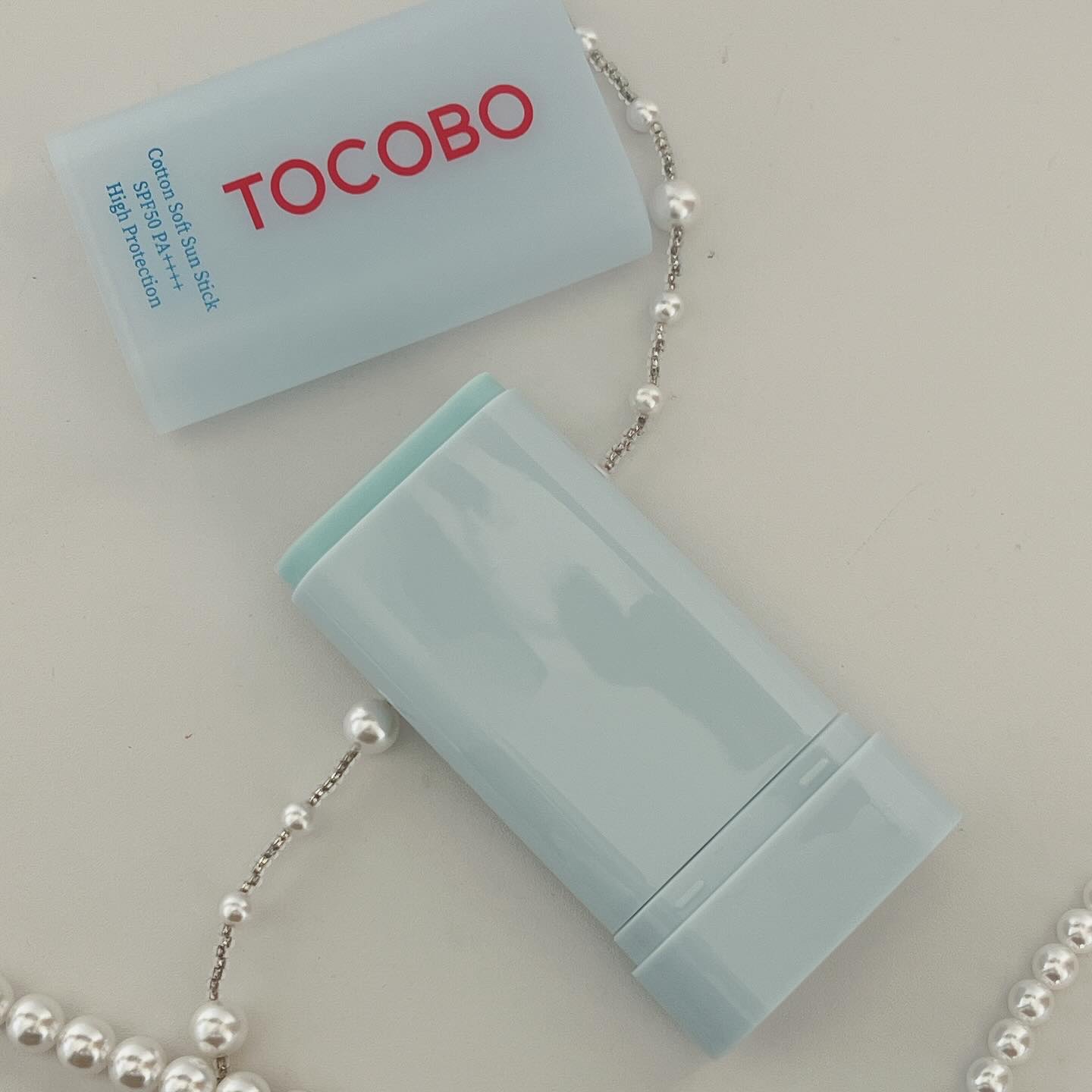 コットンソフトサンスティック/TOCOBO/日焼け止めスティックを使ったクチコミ（2枚目）