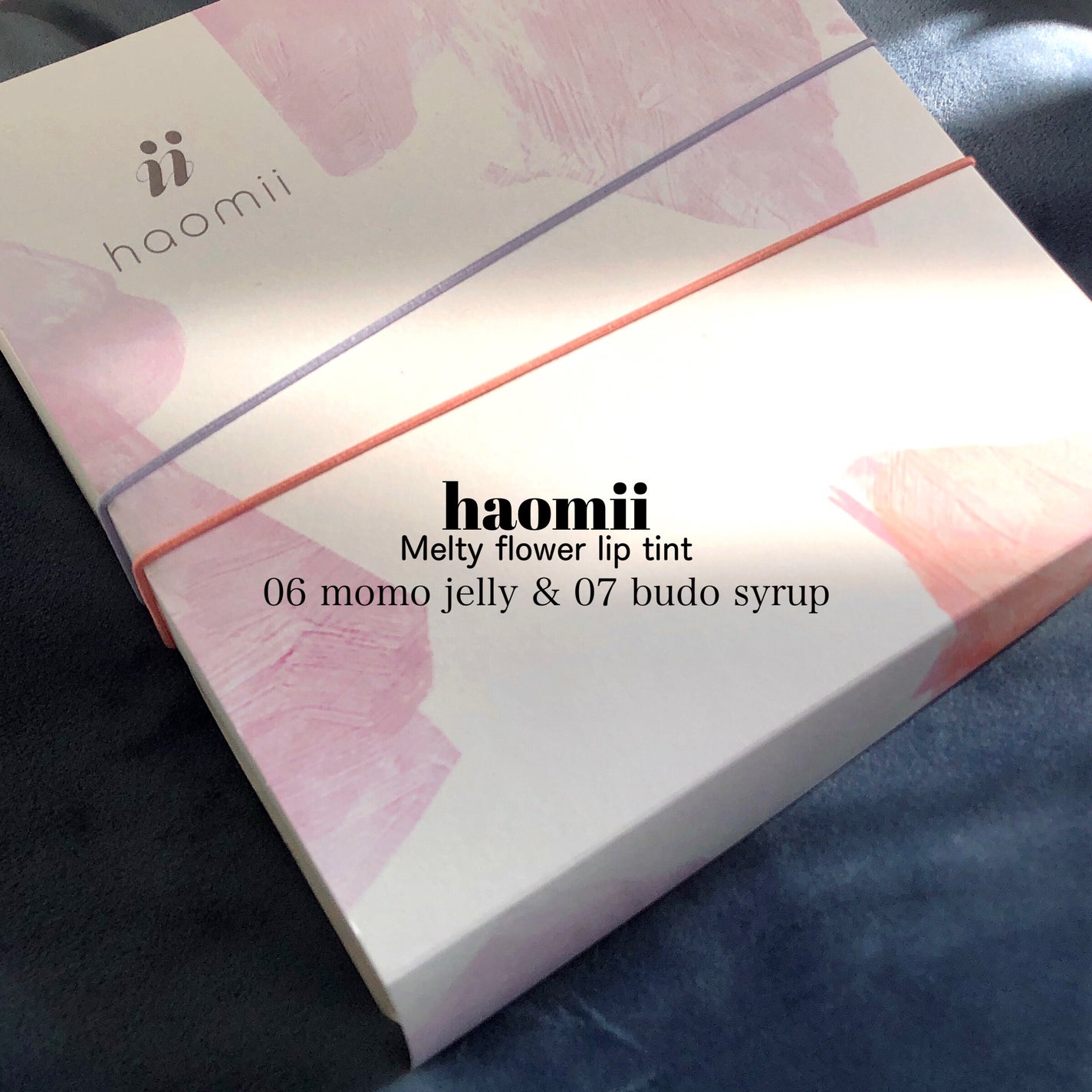 Melty flower lip tint/haomii/口紅を使ったクチコミ(2枚目)