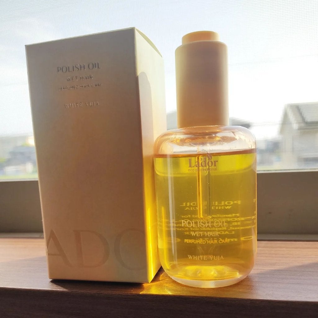 ポリッシュオイル_ホワイトユズ/La'dor/ヘアオイルを使ったクチコミ(1枚目)