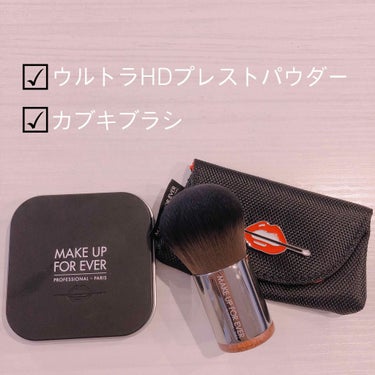 ウルトラHDプレストパウダー/MAKE UP FOR EVER/プレストパウダーを使ったクチコミ（1枚目）