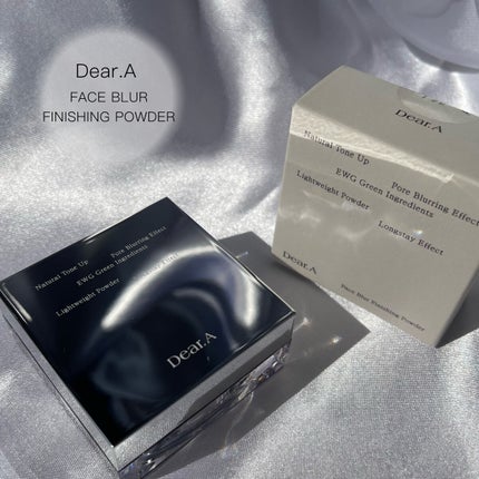 フェイス ブラー フィニッシング パウダー/Dear.A/ルースパウダーを使ったクチコミ(1枚目)