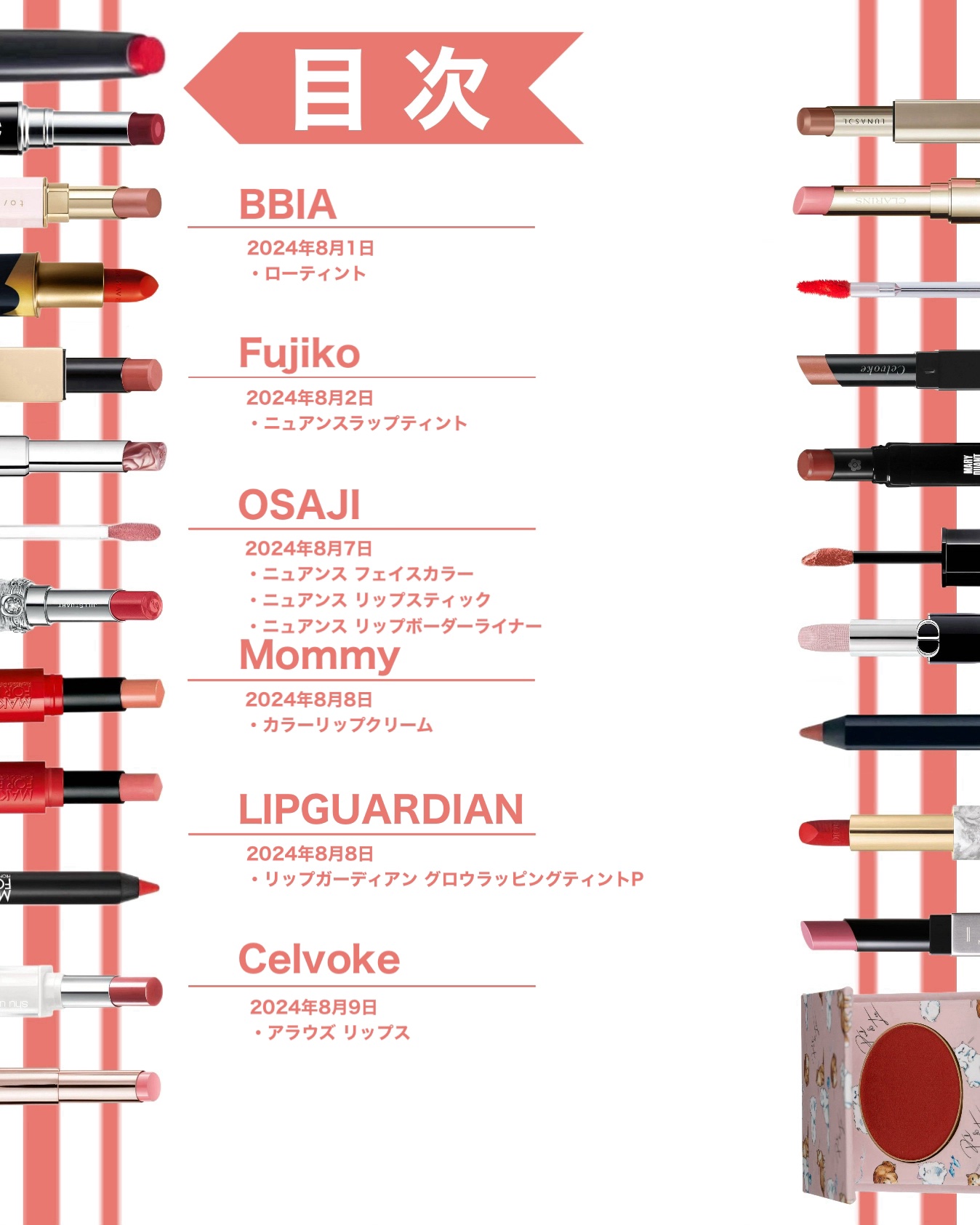 マミー　カラーリップクリーム/マミー/口紅を使ったクチコミ（2枚目）