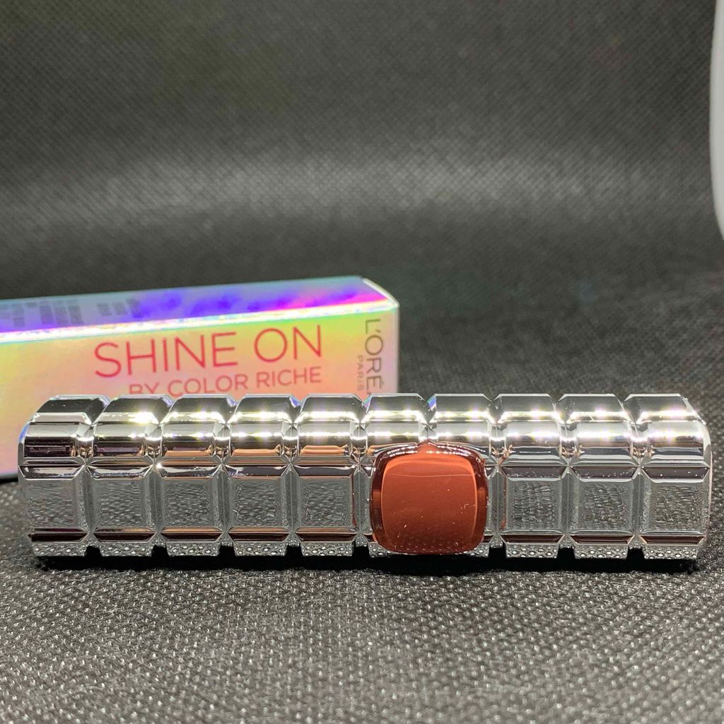 シャインオン/ロレアル パリ/口紅を使ったクチコミ(2枚目)