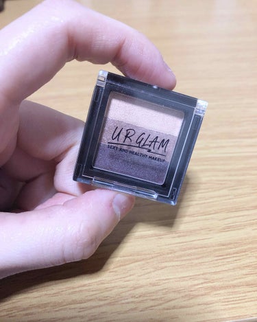 UR GLAM　GRADATION EYESHADOW バーガンディ/U R GLAM/パウダーアイシャドウを使ったクチコミ（2枚目）