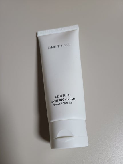 センテラスージングクリーム/ONE THING/フェイスクリームを使ったクチコミ(1枚目)