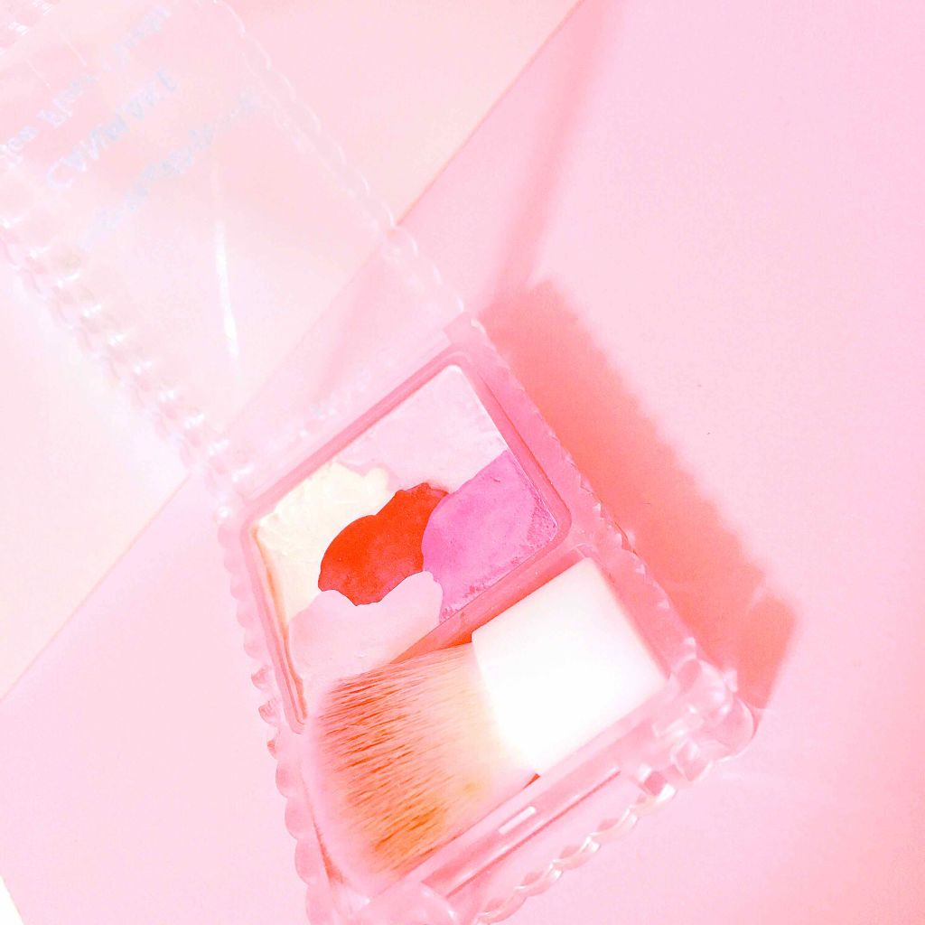 グロウフルールチークス/キャンメイク/パウダーチークを使ったクチコミ(3枚目)