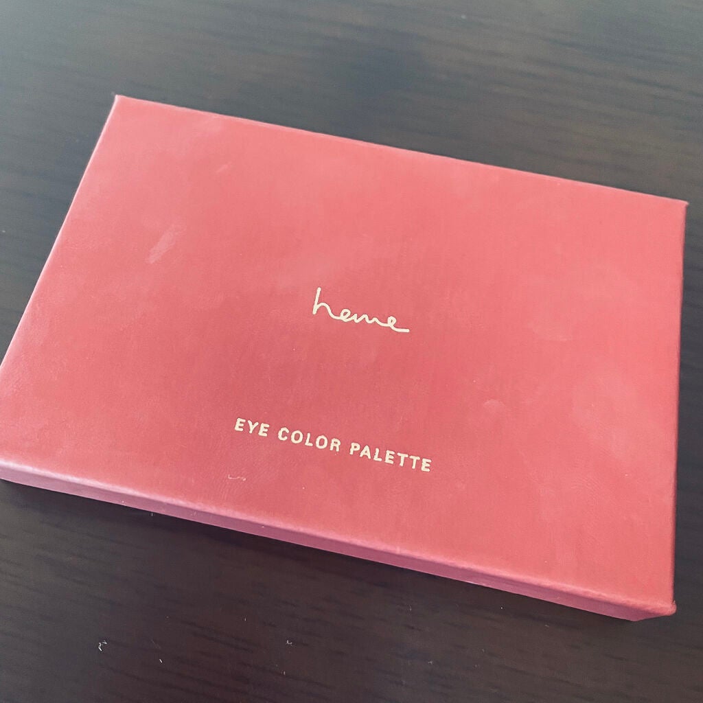 アイカラーパレット/heme/アイシャドウパレットを使ったクチコミ(1枚目)