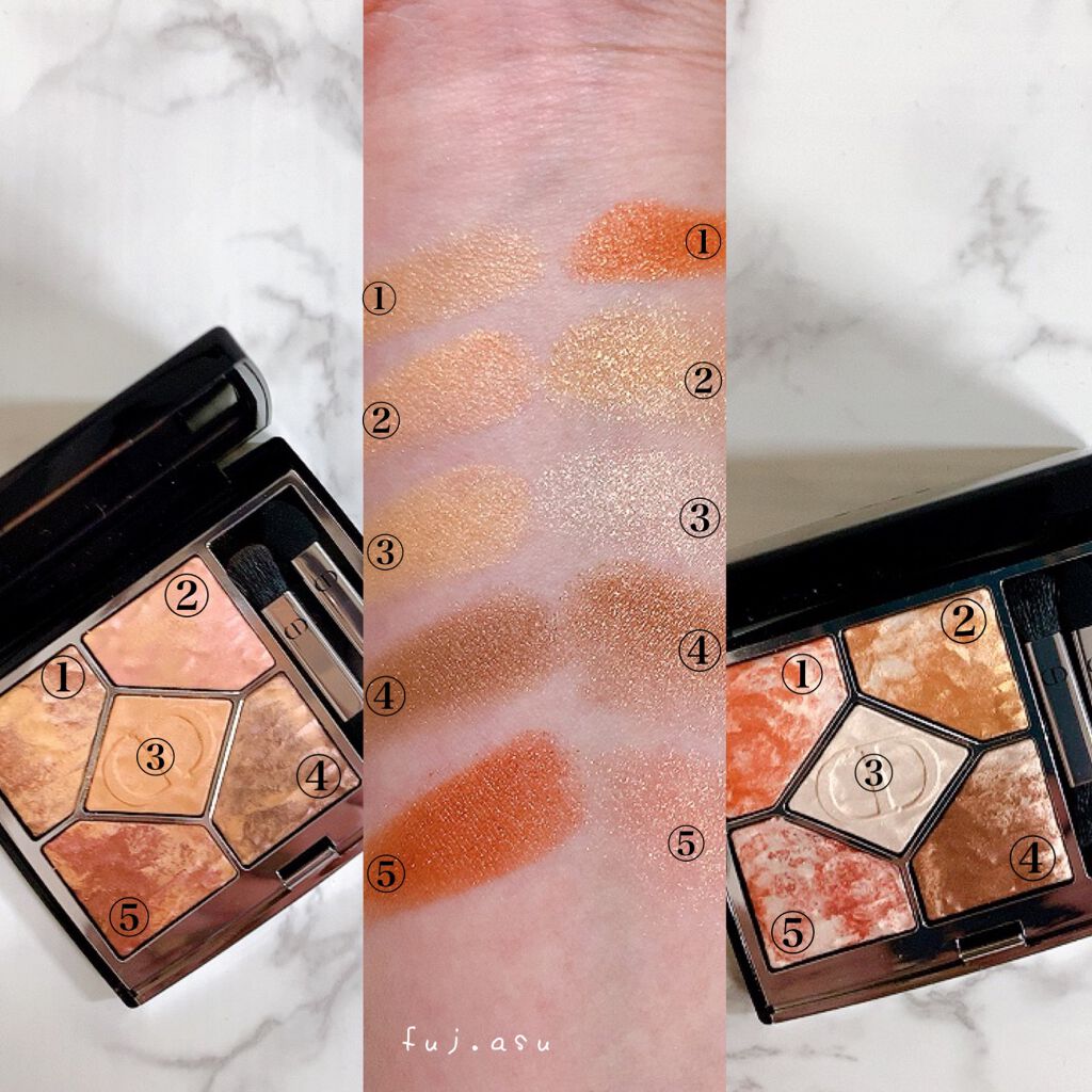 サンク クルール クチュール <サマー デューン>/Dior/アイシャドウパレットを使ったクチコミ(2枚目)