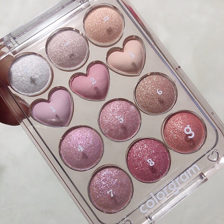 目元チュートリアルアイパレット/Colorgram/アイシャドウパレットを使ったクチコミ(7枚目)