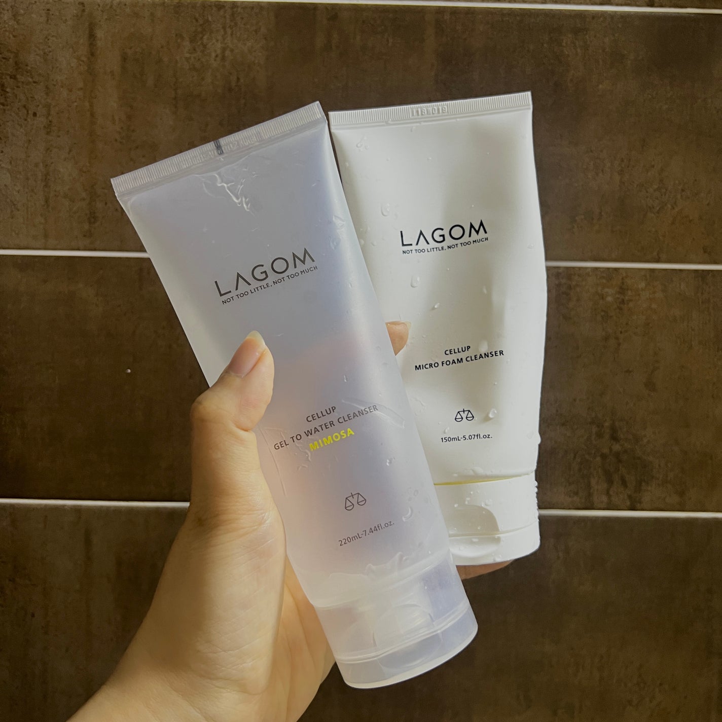 マイクロフォーム クレンザー(夜用洗顔)/LAGOM /クレンジングクリームを使ったクチコミ(1枚目)