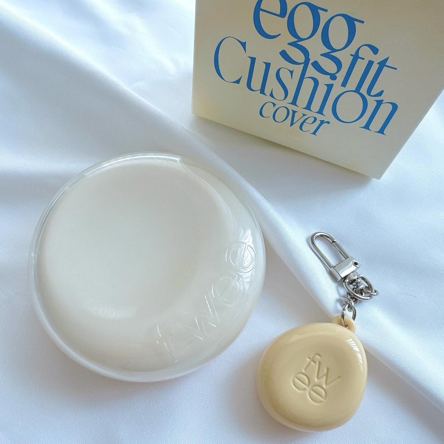 フィー クッションエッグフィットカバー/fwee/クッションファンデーションを使ったクチコミ(2枚目)