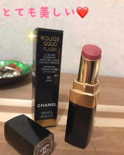 ルージュ ココ フラッシュ/CHANEL/口紅を使ったクチコミ(1枚目)