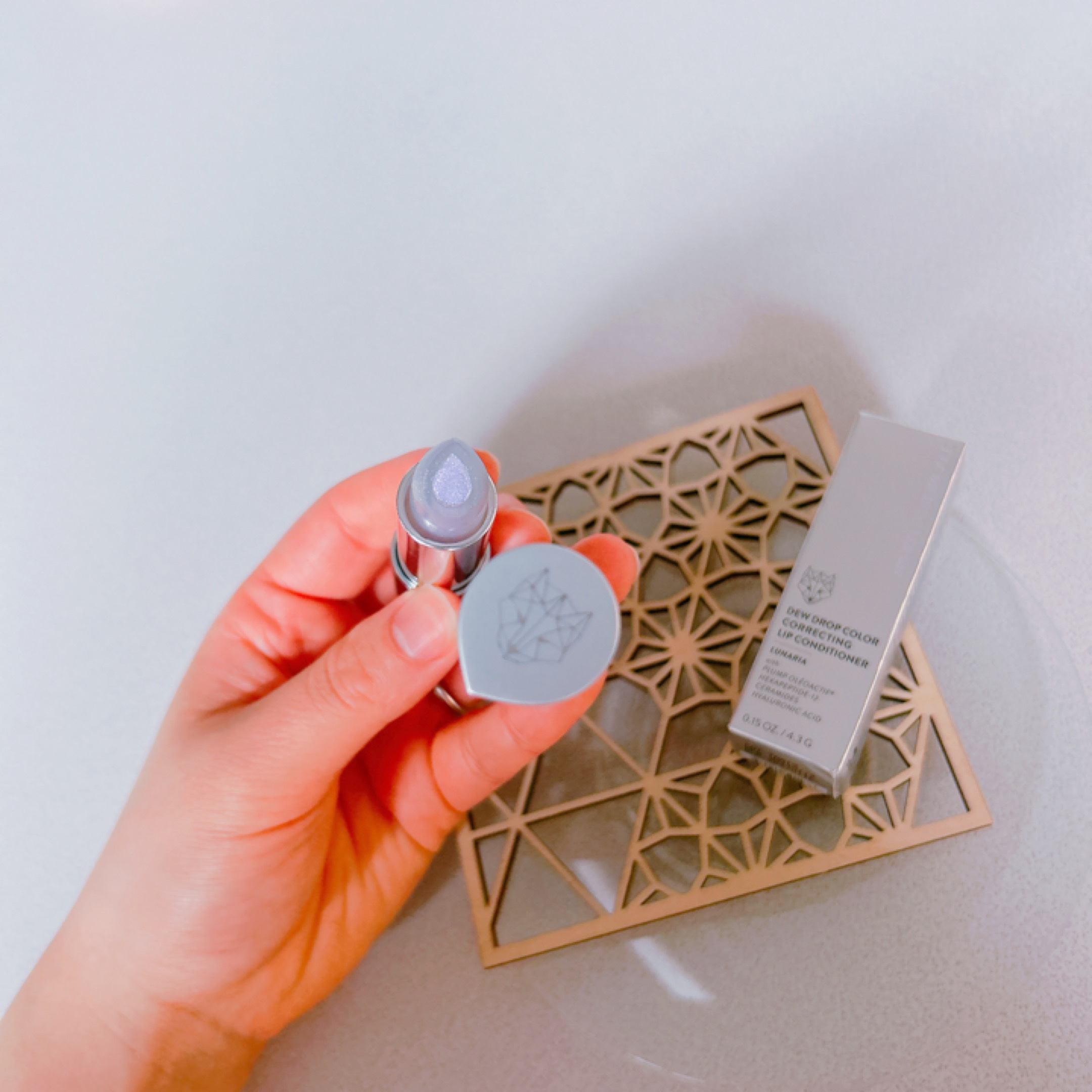 ルナリア リップ カラーコレクト コンディショナー/SNOW FOX SKINCARE/リップクリームを使ったクチコミ（3枚目）