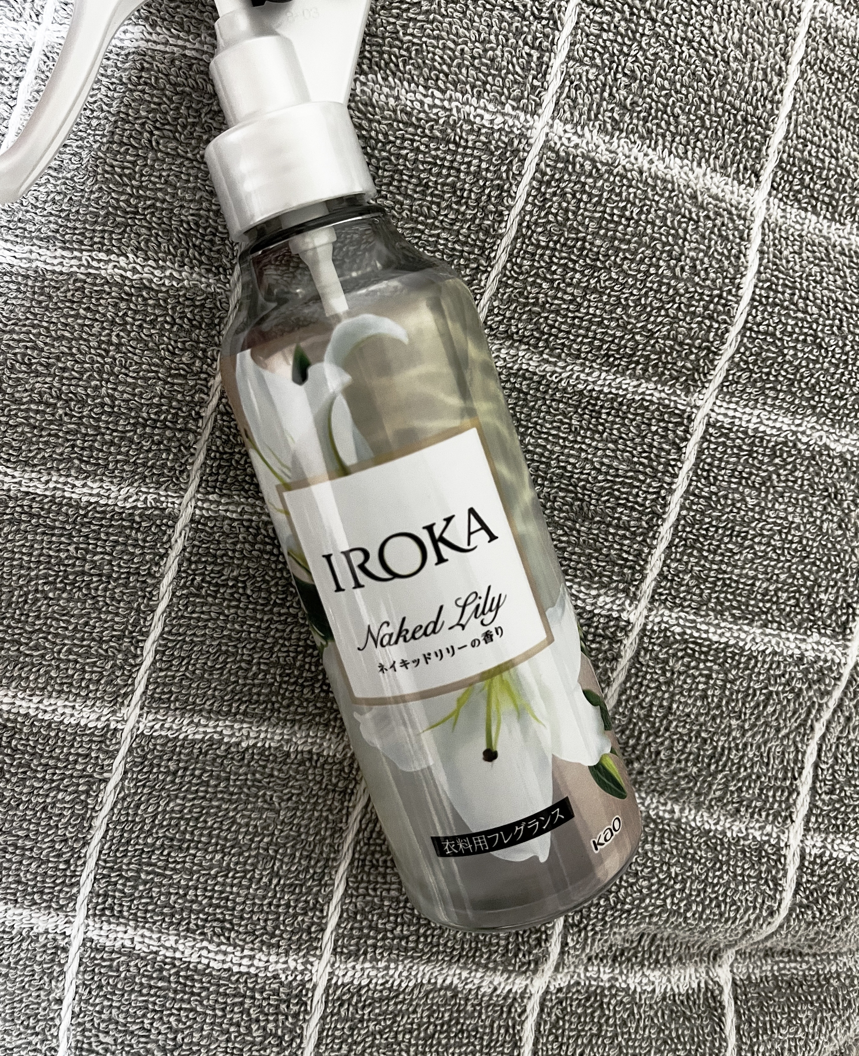 衣料用フレグランス ミスト ネイキッドリリー/IROKA/ファブリックミストを使ったクチコミ（1枚目）
