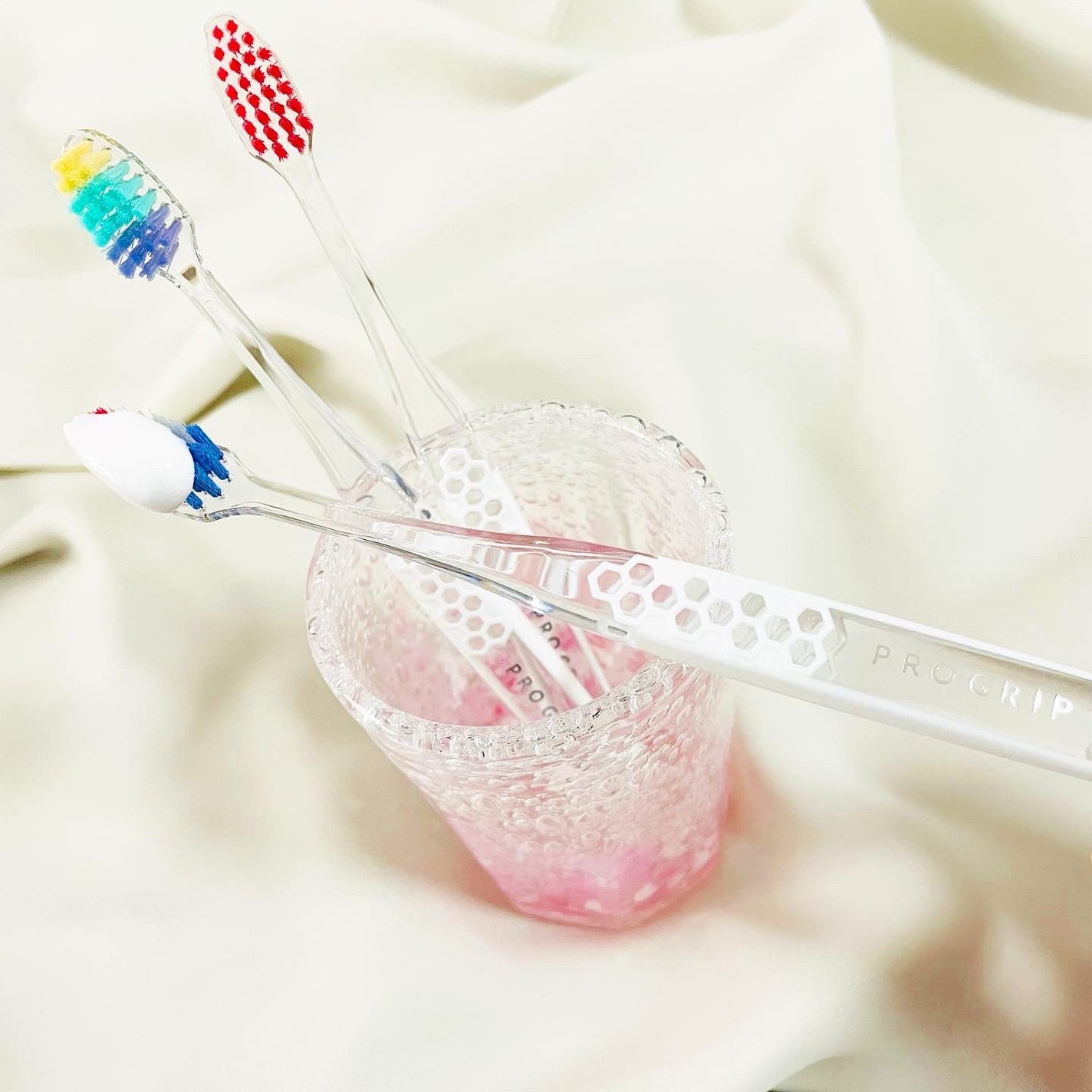 プログリップハブラシ typeⅠ/エビス/歯ブラシを使ったクチコミ(4枚目)