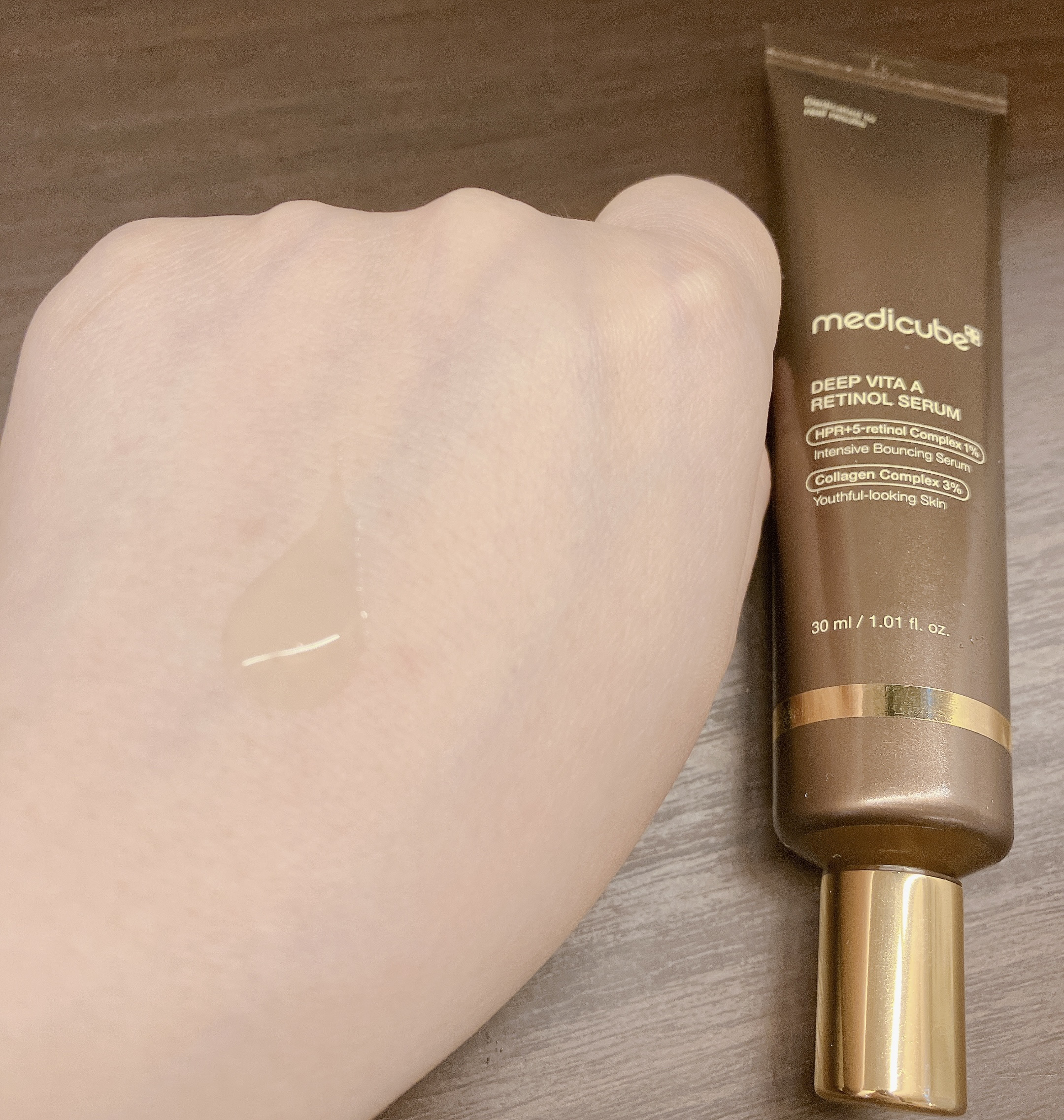 ディープビタAレチノールセラム/MEDICUBE/美容液を使ったクチコミ（1枚目）