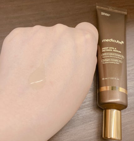 ディープビタAレチノールセラム/MEDICUBE/美容液を使ったクチコミ(1枚目)