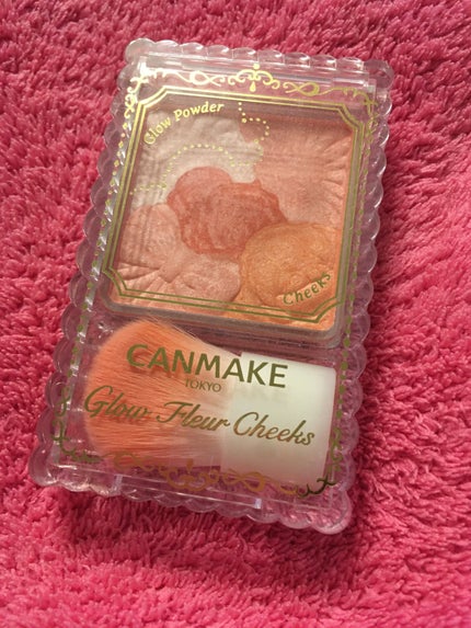 グロウフルールチークス/キャンメイク/パウダーチークを使ったクチコミ(1枚目)