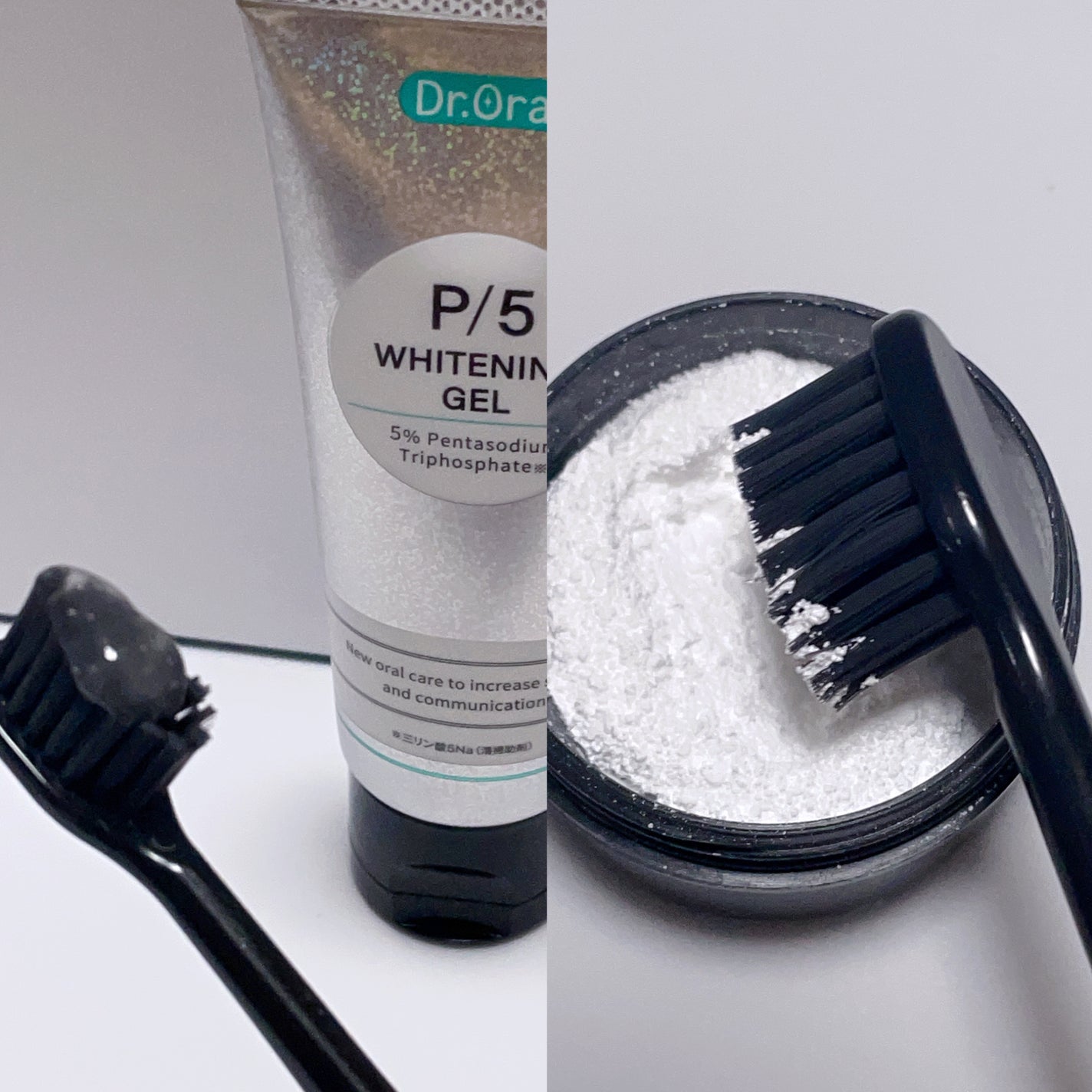 ホワイトニングパウダー シトラスL(レモン&ライム)/Dr.Oral/歯磨き粉を使ったクチコミ(4枚目)