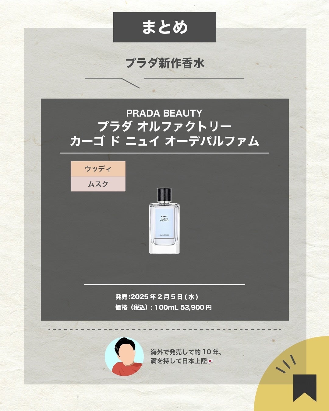 エスログ┊1日1分のモテ香水紹介 on LIPS 「.『限定発売夜の香水』🌳製品情報🌳PRADABEAUTYプラダ..」(7枚目)